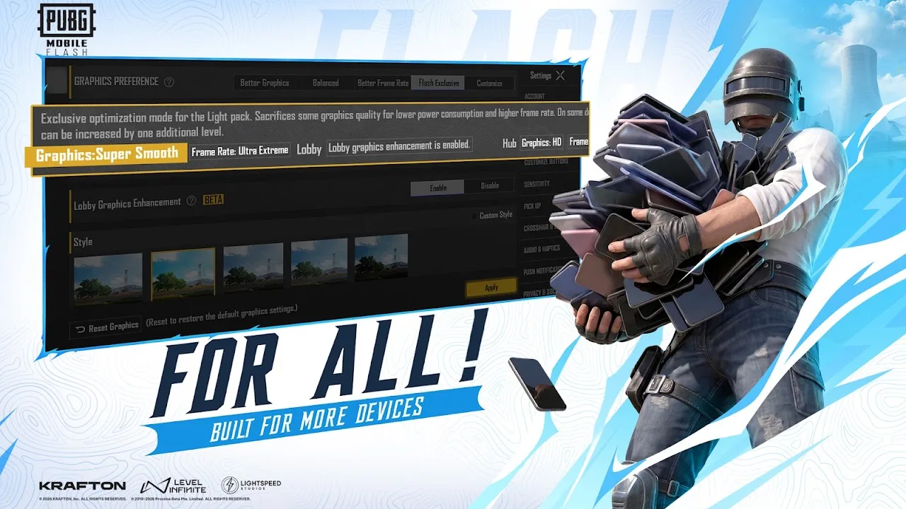 PUBG MOBILE FLASH screenshot 5
