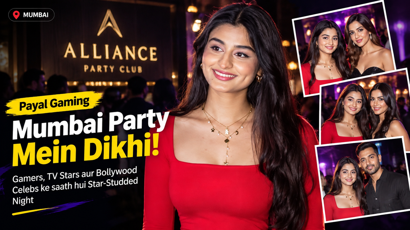 Payal Gaming Ne Party Club Mein Machaya Dhamal, Zareen Khan Bhi Thi Wahan