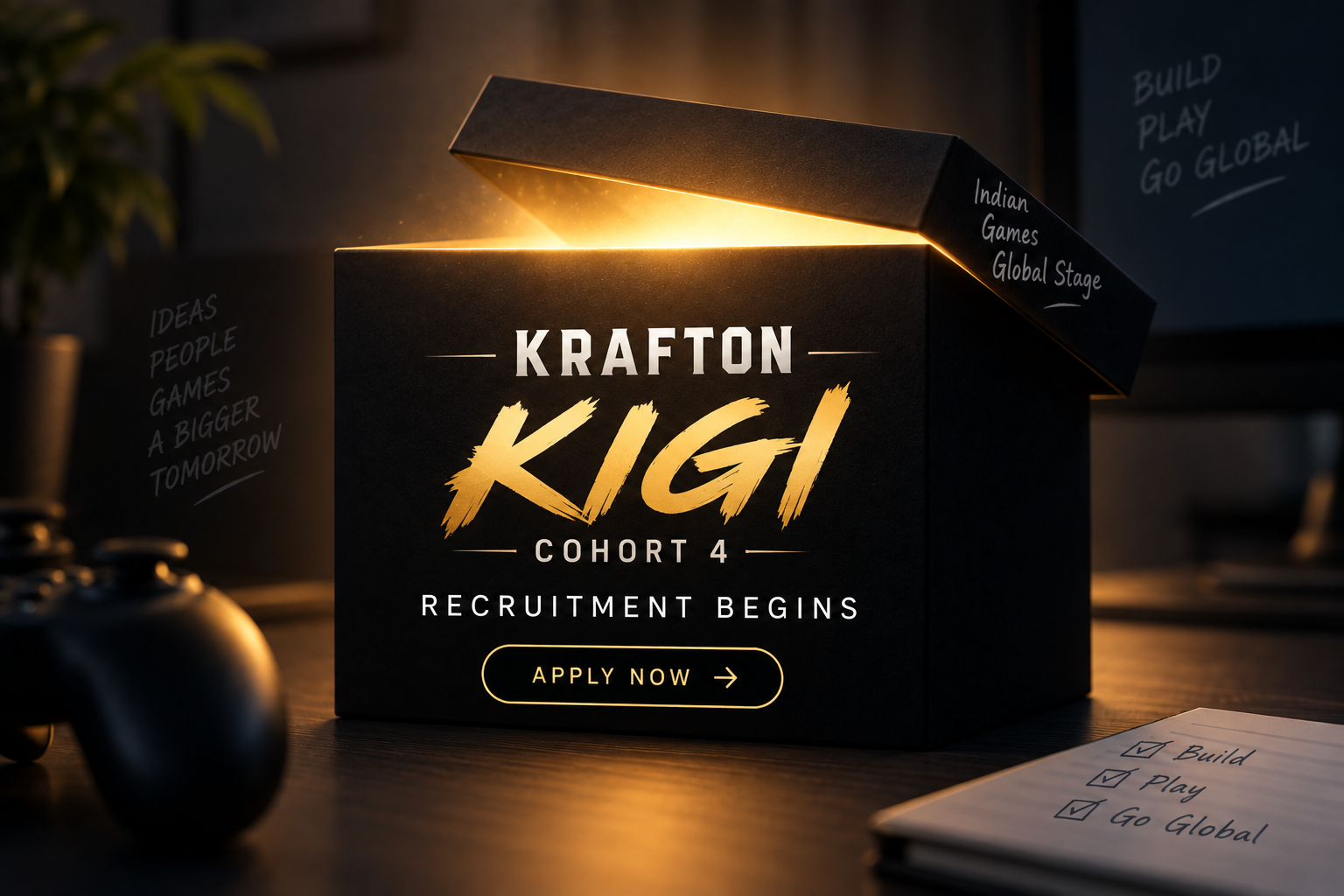 KRAFTON Opens KIGI Cohort 4 Applications In India