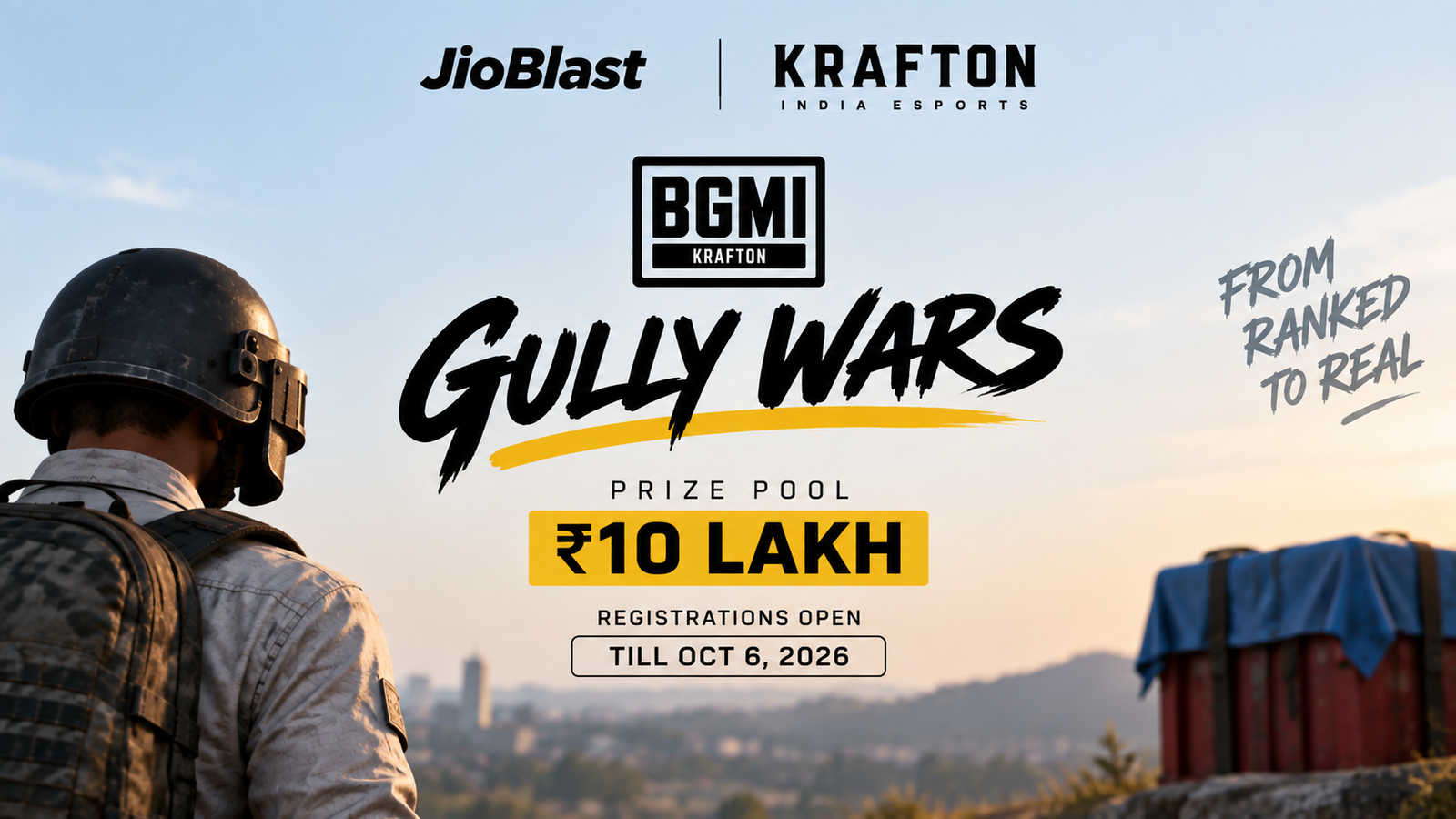 BGMI Gully Wars: JioBlast And KRAFTON's ₹10 Lakh Open Tournament
