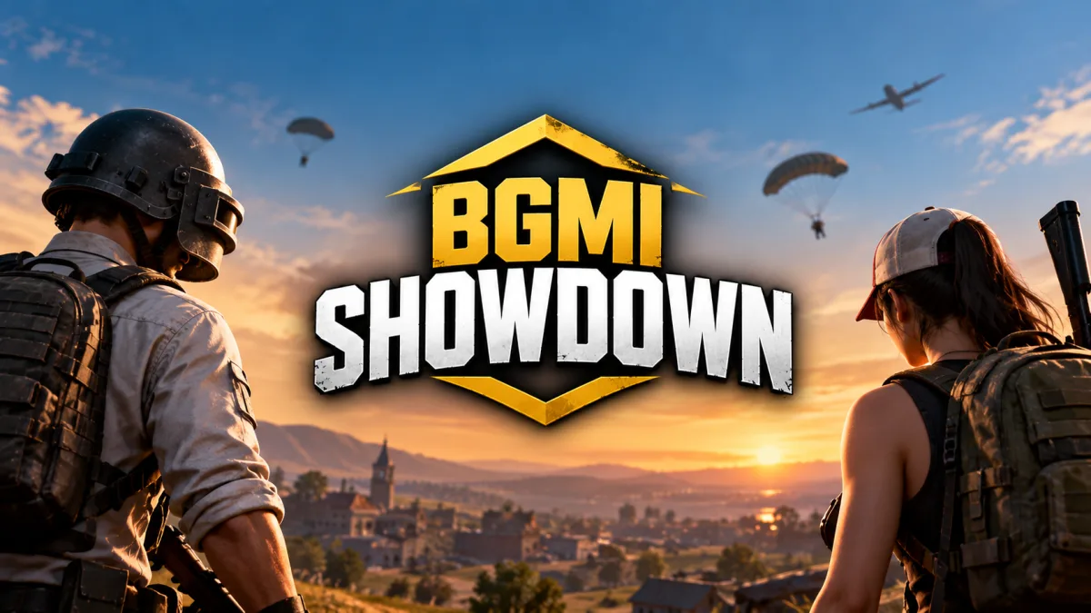 BGMI Showdown Upper Bracket Survival action with Team Apex Gaming celebrating their semi-finals spot